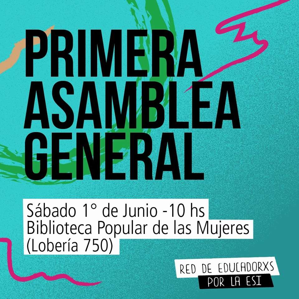 Docentes Locales Buscan Estrategias Y Acciones Colectivas Para Que Se Implemente La Esi En Las 4252